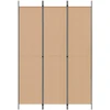 3-panelis kambario skirstytuvas Smėlio 150 x 220 cm Audinys