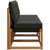 3 Vienetas Lauko vidurinė sofa