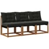 3 Vienetas Lauko vidurinė sofa