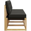 3 Vienetas Lauko Vidurinis Sofa