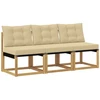 3 Vienetas Lauko Vidurinis Sofa