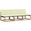 3 Vienetas Lauko Vidurinis Sofa