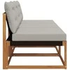 3 Vienetas Lauko Vidurinis Sofa