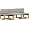 3 Vienetas Lauko Vidurinis Sofa