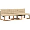 3 Vienetas Lauko Vidurinis Sofa