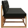 3 Vienetas Lauko Vidurinis Sofa