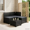 3-vietė sodo sofa su pagalvėlėmis, Rattan išvaizda 3 vietos PP