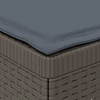 3-vietė sodo sofa su pagalvėlėmis, Rattan išvaizda PP