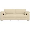3-Vietis Sofa Kreminė 220 cm audinys