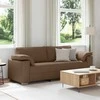 3-Vietis Sofa Ruda 220 cm audinys