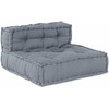 Modulinė sofa 3 pcs Pilka Audinys