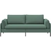 3-Vietis Sofa 3 vietos Jūrinė žalia 222 x 81 x 89 cm Aksomas