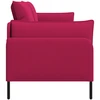 3-Vietis Sofa 3 vietos Vyno raudona 222 x 81 x 89 cm Aksomas