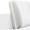 3-Vietis Sofa Balta 222 x 81 x 89 cm Audinys