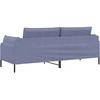 3-Vietis Sofa Džinsinės mėlynos 222 x 81 x 89 cm Audinys