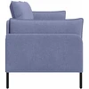 3-Vietis Sofa Džinsinės mėlynos 222 x 81 x 89 cm Audinys