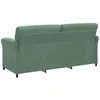 3-Vietis Sofa Jūrinė žalia 198 x 83 x 95 cm Aksomas