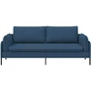 3-Vietis Sofa Mėlyna 222 x 81 x 89 cm Audinys