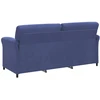 3-Vietis Sofa Policijos mėlyna 198 x 83 x 95 cm Aksomas