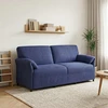 3-Vietis Sofa Policijos mėlyna 198 x 83 x 95 cm Aksomas