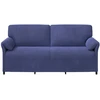 3-Vietis Sofa Policijos mėlyna 198 x 83 x 95 cm Aksomas