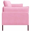 3-Vietis Sofa Rožinė 222 x 81 x 89 cm Audinys