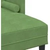 Sofa Sofos komplektas su pagalve Šviesiai žalia Poliesteris