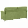 3-Vietis Sofa Šviesiai žalia 198 x 83 x 95 cm Aksomas
