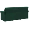 3-Vietis Sofa Tamsiai žalia 198 x 83 x 95 cm Aksomas