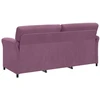 3-Vietis Sofa Violetinė 198 x 83 x 95 cm Aksomas