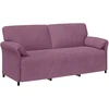 3-Vietis Sofa Violetinė 198 x 83 x 95 cm Aksomas
