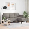 Sofa Sofos komplektas su pagalve Taupe Poliesteris