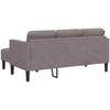 Sofa Sofos komplektas su pagalve Taupe Poliesteris