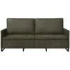 3 vietų sofa Armijos Žalia 190 x 81 x 82 cm Dirbtinė zomša