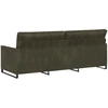 3 vietų sofa Armijos Žalia 220 x 81 x 82 cm Dirbtinė zomša