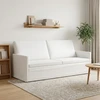 3 vietų sofa Balta 190 x 81 x 82 cm Audinys