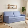 3 vietų sofa Džinsinės mėlynos 190 x 81 x 82 cm Audinys