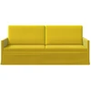 3 vietų sofa Geltona 190 x 81 x 82 cm Aksomas