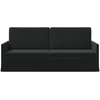 3 vietų sofa Juoda 190 x 81 x 82 cm Aksomas
