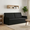 3 vietų sofa Juoda 190 x 81 x 82 cm Aksomas