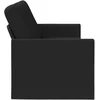 3 vietų sofa Juoda 190 x 81 x 82 cm Audinys