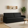 3 vietų sofa Juoda 220 x 81 x 82 cm Aksomas