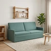 3 vietų sofa Jūrinė žalia 190 x 81 x 82 cm Aksomas