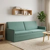 3 vietų sofa Jūrinė žalia 220 x 81 x 82 cm Aksomas