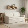 3 vietų sofa Kreminė 190 x 81 x 82 cm Aksomas
