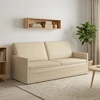 3 vietų sofa Kreminė 190 x 81 x 82 cm Audinys