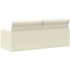 3 vietų sofa Kreminė 190 x 81 x 82 cm Kordūrinis audinys