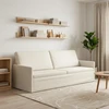 3 vietų sofa Kreminė 220 x 81 x 82 cm Aksomas