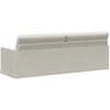 3 vietų sofa Kreminė 220 x 81 x 82 cm Aksomas