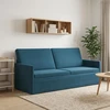3 vietų sofa Mėlyna 190 x 81 x 82 cm Aksomas